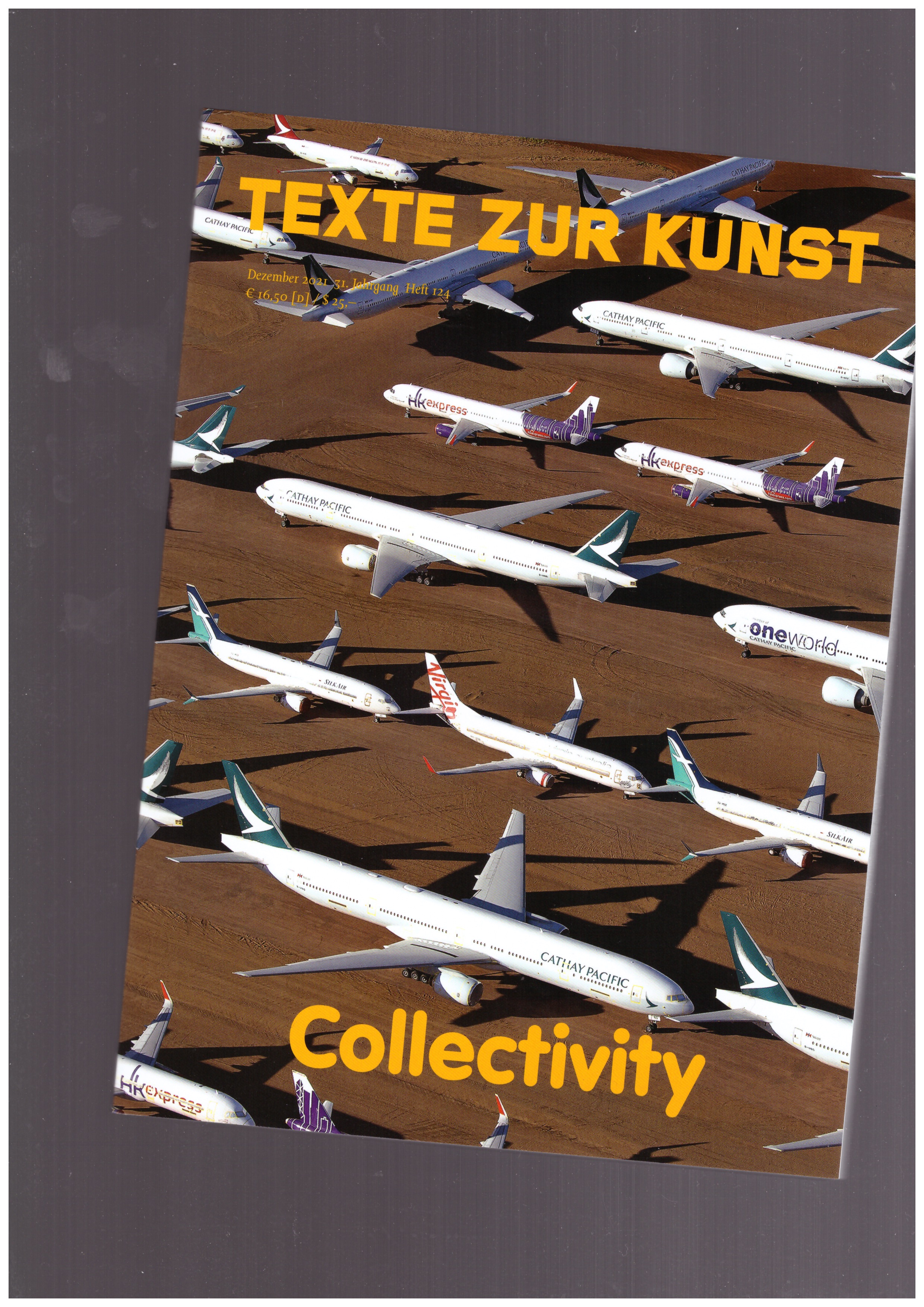 HAUSLADEN, Katharina; LIPINSKY DE ORLOV, Geneviève (eds.) - Texte Zur Kunst 31/124 (Dec. 2021) Collectivity